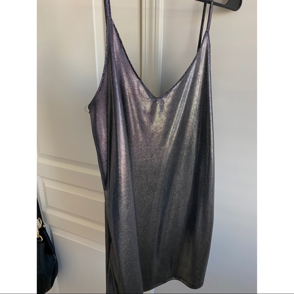 Metallic dress